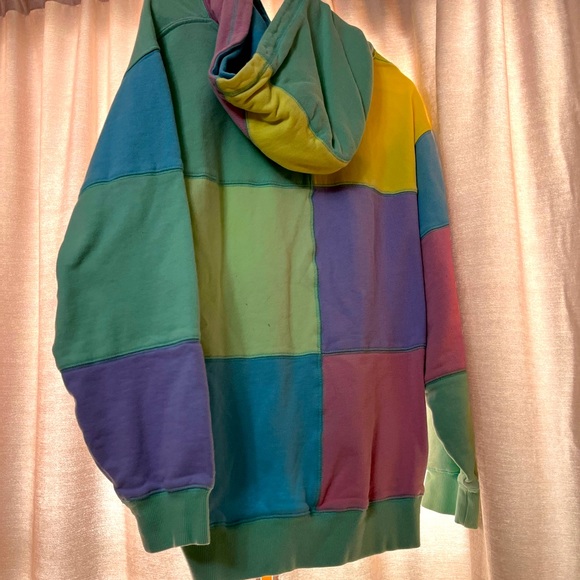 Other - Teddy Fresh patchwork hoodie